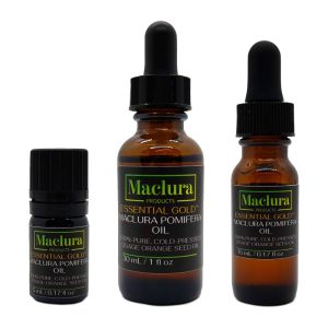 Essential Gold | 100% Pure, Cold-Pressed Maclura Pomifera Oil | Compare to One Drop Wonder | FREE SHIPPING